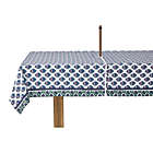 Alternate image 3 for Everhome&trade; Scarab Paisley 60-Inch x 84-Inch Oblong Tablecloth with Umbrella Hole