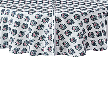 Everhome&trade; Scarab Paisley Multicolor 70-Inch Round Tablecloth. View a larger version of this product image.