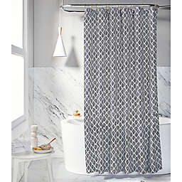 Shower Curtain Hooks Bathroom Waterproof Fabric 72/79" Christmas Tree Light New 