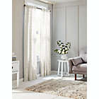 Alternate image 0 for Everhome&trade; Blanche Sheer 108-Inch Rod Pocket Sheer Window Curtain Panel in Ivory (Single)