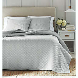 Everhome™ Mabel 3-Piece King Quilt Set in Microchip
