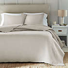 Alternate image 0 for Everhome&trade; Colette Chevron 3-Piece Full/Queen Quilt Set in Creme Brulee