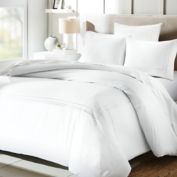 Everhome&trade; Sullivan Triple Baratta 3-Piece Full/Queen Comforter Set in White/White
