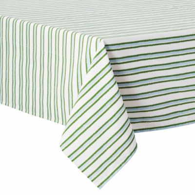 Everhome&trade; Zig-Zag Stripe Indoor/Outdoor Tablecloth
