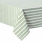 Alternate image 0 for Everhome&trade; Zig-Zag Stripe 60-Inch x 84-Inch Umbrella Tablecloth in Elm Green/Blue