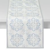 Everhome&trade; 72-Inch Medallion Table Runner in Grey