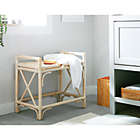 Alternate image 1 for Everhome&trade; Brooks Rattan Seat in White