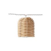 Everhome&trade; Rattan Cage LED String Lights in Natural (Set of 10)