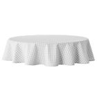 Alternate image 0 for Everhome&trade; Easter Gingham 70-Inch Round Tablecloth in Nimbus Cloud
