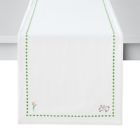 Alternate image 0 for Everhome&trade; Embroidered Easter Bunny 72-Inch Table Runner in Bright White