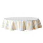 Alternate image 0 for Everhome&trade; Easter Plaid 70-Inch Round Tablecloth