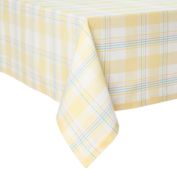 Everhome&trade; Easter Plaid Tablecloth