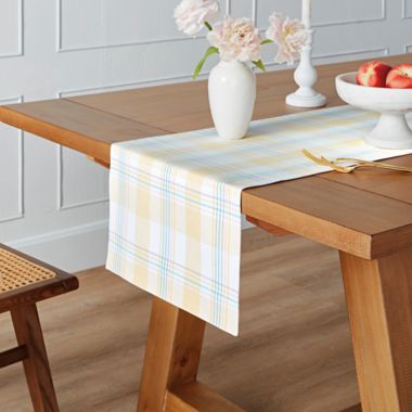 Everhome&trade; Easter Plaid 72-Inch Table Runner. View a larger version of this product image.