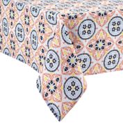 Everhome&trade; Taverna Tile Indoor/Outdoor Tablecloth in Melon