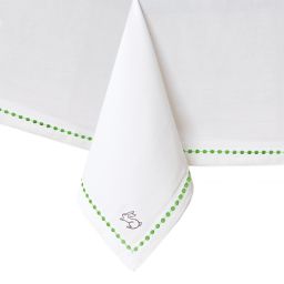 Everhome™ Embroidered Easter Bunny Tablecloth in Bright White