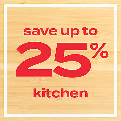 save up to 25% kitchen