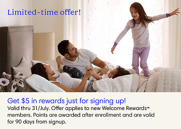 Get $5 in rewards just for signing up!