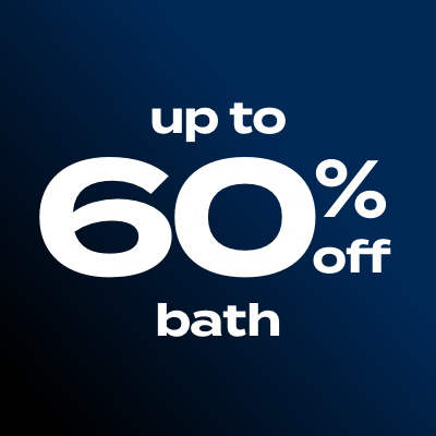 up to 60% off bath