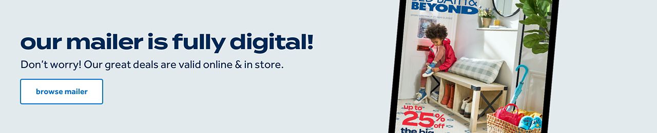 Our mailer is fully digital!