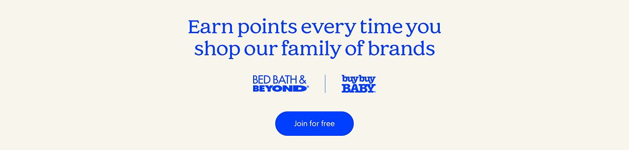 Earn & redeem points across our family of brands
