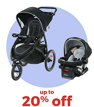 Up to 20% off strollers