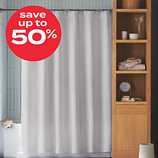select shower curtains