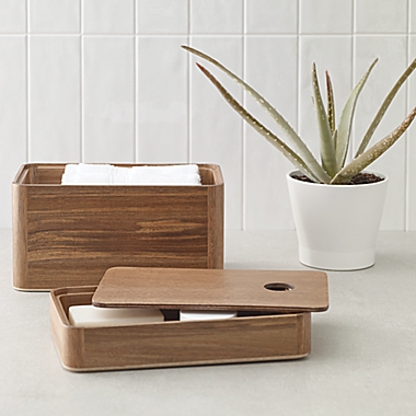 Haven&trade; Stackable Acacia Vanity Organizer. View a larger version of this product image.