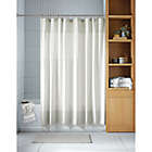 Alternate image 0 for Haven&trade; 72-Inch x 72-Inch Two Tone Organic Cotton Shower Curtain in Grey