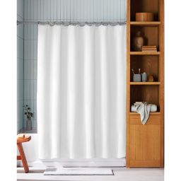 Haven™ 72-Inch x 72-Inch Mini Waffle Shower Curtain in White