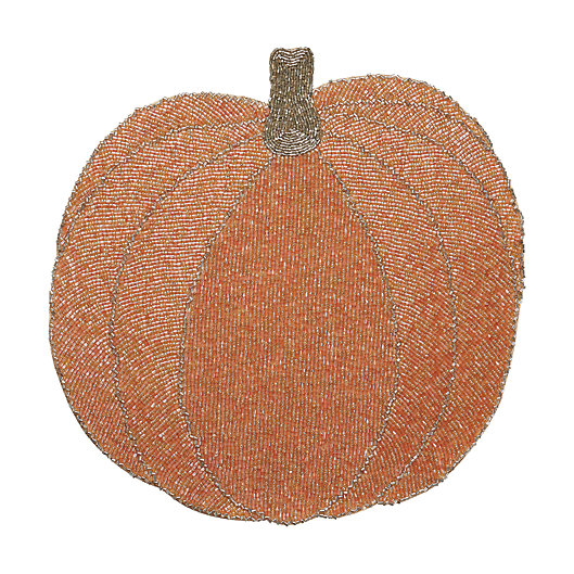 Alternate image 1 for New Beaded Pumpkin Placemat