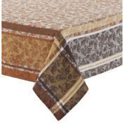 Acorns and Leaves Cotton Jacquard Tablecloth