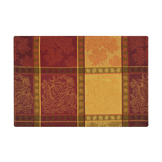 Alternate image 1 for Acorns and Leaves Cotton Jacquard Placemats (Set of 4)
