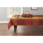 Alternate image 1 for Pumpkin Cotton Jacquard 60-Inch x 102-Inch Oblong Tablecloth