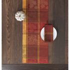 Alternate image 2 for Pumpkin Cotton Jacquard 72-Inch Table Runner