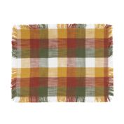 Check Fringe Placemat