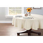 Alternate image 1 for Harvest Hemstitch 70-Inch Round Tablecloth in Ivory