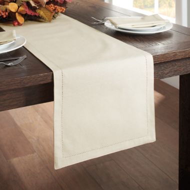 Harvest Hemstitch 72-Inch Table Runner in Ivory. View a larger version of this product image.