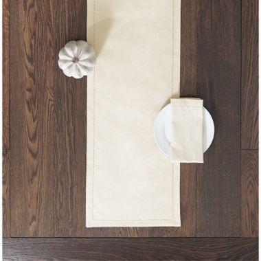 Harvest Hemstitch 72-Inch Table Runner in Ivory. View a larger version of this product image.