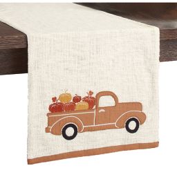 Truck Applique Table Runner