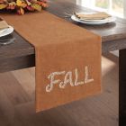 Alternate image 1 for Fall Beaded Embroidered 72-Inch Table Runner in Pecan