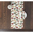Alternate image 2 for Stamped Leaves 72-Inch Table Runner