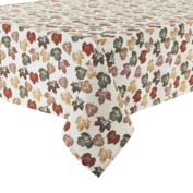Stamped Leaves  Tablecloth