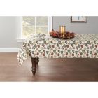 Alternate image 1 for Stamped Leaves 60-Inch x 102-Inch Oblong Tablecloth