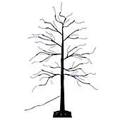 H for Happy&trade; 4-Foot Pre-Lit LED Halloween Twig Tree in Black