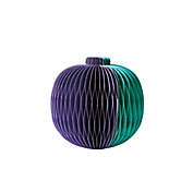 H for Happy&trade; Halloween Paper Table Pumpkin in Purple/Teal