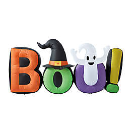 H for Happy™ 70.8-Inch "Boo" Inflatable Halloween Lawn Decoration in Orange