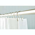 Alternate image 3 for Haven&trade; U-Shaped Shower Curtain Hooks in Brushed Nickel (Set of 12)