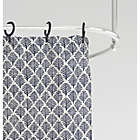 Alternate image 2 for Everhome&trade; 72-Inch x 72-Inch Henley Leaf Standard Shower Curtain in Maritime Blue