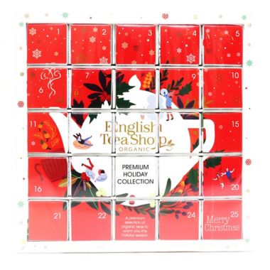 English Tea Shop Organic Advent Calendar Pyramid Tea Bags 25-Count | Bed  Bath & Beyond