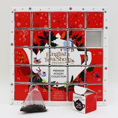 English Tea Shop Organic Advent Calendar Pyramid Tea Bags 25-Count | Bed  Bath & Beyond